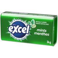 Excel – Menthes à saveur Menthe verte, 34 g-Le flacon à saveur Menthe verte contient environ 49 menthes