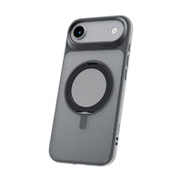 TUFF8 - Étui Glide360 Mag Noir Fumé iPhone 17 Air-Support rotatif à 360° : intégré, pivote à plusieurs angles pour un usage mains libres