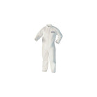 Kimberly-Clark – Combinaison avec fermeture à glissière à l’avant, Kleenguard A40, blanc, 3TG, 12/paquet (44 306)-Matériau : Microporeux