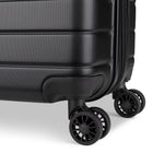 Atlantic - Riptide Abs C/O Spinner - Noir-Tirettes de fermeture à glissière verrouillables sur le compartiment principal pour plus de sécurité