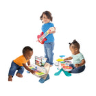 Baby Einstein - HAPE Tambours Magic Touch Together Tune Connecté-Technologie Magic Touch  primée – Toute la durabilité et la valeur souvenir d’un jouet en bois classique, rehaussées par les dernières technologies d’aujourd’hui. Même le tapotement le plus doux sur les pads de batterie peints produit de véritables sons de batterie