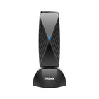 D-Link - Adaptateur USB Wi-Fi 6 D-Link AX1800 USB 3.0 Double bande-Passex Au Wi-Fi 6:  Ajoutez des vitesses Wi-Fi 6 AX1800 à votre PC ou ordinateur portable pour une connectivité ultra-rapide et stable, allant jusqu’à 574 Mbps (2,4 GHz) / 1200 Mbps (5 GHz). Jusqu’à 90 % plus rapide sur la bande 2,4 GHz et 38 % plus rapide sur la bande 5 GHz comparativement à la technologie Wi-Fi 5