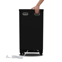 BLACK+DECKER - Lave-vaisselle portatif 18 po - capacité de 8 couverts - 6 programmes de lavage - noir-Capacité : 8 couverts