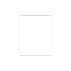Spicers  - Étiquettes laser blanches - Vierges non couchées - Feuilles de 8-1/2 po x 11 po - 1 étiquettes de 8-1/2 po x 11 po par feuille - Paquet de 250-Étiquette d’expédition vierge