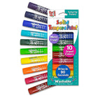 Kwik Stix - Peinture Tempera Solide - Tons Bijou - 2 Paquets de 10-SÉCHAGE RAPIDE : Sèche en moins de 90 secondes, offrant un plaisir sans désordre pour les enfants de tous âges