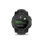 Garmin - Instinct 3 - 50 mm, AMOLED, édition tactique, noir avec bracelet noir-PRÊT POUR LA MISSION - Les fonctionnalités tactiques dédiées incluent une activité jumpmaster, une projection de points de cheminement, un format GPS à double position, une activité tactique préchargée, un mode furtif, un coupe-circuit, une activité de randonnée et un solveur balistique intégré d'Applied Ballistics avec des frais uniques.