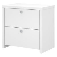 Bush Business Furniture - Classeur latéral à 2 tiroirs Echo, blanc pur (KI60102-03)-Stratifié thermofusionné sur bois composite