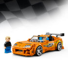 LEGO - Speed Champions La Toyota Supra MK4 de Rapides et dangereux-Idée de cadeau pour les enfants et les adeptes de Rapides et dangereux âgés de 10 ans et plus