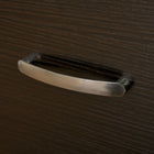 Vinsetto - Armoire de classement latérale à 2 tiroirs avec serrure - espresso-Patins en plastique pour protéger votre sol 