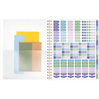 AT-A-GLANCE - Agenda hebdomadaire/mensuel BADGE floral 2025 - 11 po H x 8 1/2 po l - Multicolore - Bilingue-Couverture en poly imprimée d'un joli motif floral durable et résistant à l'eau