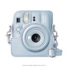 Fujifilm - Étui pour appareil instax mini 13 - Bleu givre-Logo INSTAX en relief