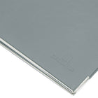 Bindertek - Cartable à 3 anneaux de 3 po de première qualité - gris pâle-Convient aux feuilles de 8,5 x 11 po