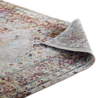 Modway - Success Médaillon vintage Merritt Transitional Transitional Diused Floral Vintage Tapis 4 pi l x 6 pi L - Multicolore-9