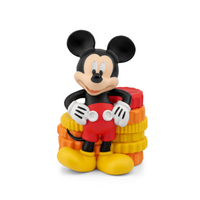 tonies -  Disney Mickey Mouse Clubhouse figurine Tonie - Anglais-Liste des titres (en anglais) : 1. Hot Dog 2. Me and My Pals 3. Little Helper 4. Mickey's Mail Mix-Up Story 5. Martian Mickey's Clubhouse Story. Durée totale : 38 mins