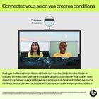 HP - Portable 15,6 po - Intel i3-1315U - SSD 512 Go - RAM 8 Go - Windows 11-Écran HD intégrale : 2 millions de pixels pour des rendus limpides et des images chatoyantes