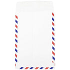 JAM Paper Enveloppes pour correspondance aérienne à ouverture au sommet, 6 x 9 po, 1000/paquet-Fermeture gommée