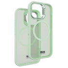 Blu Element - Coque Chromatic Kick avec MagSafe pour iPhone 16 Pro Max - Vert clair-Protection supplémentaire pour l’appareil photo