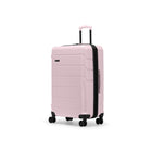 Swiss Mobility - Valise d'enregistrement à coque rigide 30.50po de la collection DXB  - Rose-Fabriqué en ABS léger et résistant