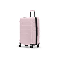 Swiss Mobility - Valise d'enregistrement à coque rigide 30.50po de la collection DXB  - Rose-Fabriqué en ABS léger et résistant