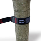 Grand Trunk - Hamac Double Deluxe avec sangles - Bleu et orange-Comprend 2 sangles de 5 pi prêtes à l’emploi