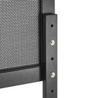 Modway - Sirocco Rotin et bois Lit de plateforme complet, Noir-Capacité de poids : 794 lb.