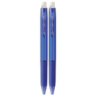uni-ball - Stylos rétractables à gel effaçable - 0,7 mm - bleu - paquet de 2-Couleur de l’encre : Bleu