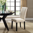 Modway - Parcel Restauration Tissu rembourré Fauteuil d’appoint - Beige-Tissu doux Polyester Rembourrage