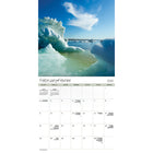 DateWorks - Calendrier Mural de 16 Mois 2025 les Prairies Canadiennes - 12 po x 12 po - Bilingue-13 images de haute qualité imprimées sur du papier Premium.
