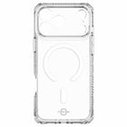 Itskins - Étui Hybrid_R MagSafe pour iPhone 17 Pro Max - Transparent-Compatible avec les chargeurs et accessoires MagSafe