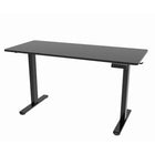Uplite - Cadre de bureau électrique assis-debout à double moteur - Noir-Longueur du pied du cadre : 23"