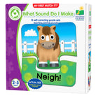 University Games - The Learning Journey My First: What Sound do I Make - Puzzle d’Association Des Sons Des Animaux - Jeu Préapprentissage De La Reconnaissance Des Sons - Premier Puzzle Intéractif Pour Tout-Petits-Encourage la réflexion et la résolution de problèmes