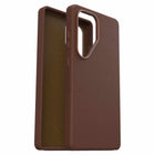 OtterBox - Symmetry Cactus Leather Case pour Samsung Galaxy S25 Ultra - Rich Adobe-Doublure en feutre à l'intérieur de la coque pour une touche d'élégance supplémentaire