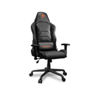 Cougar - Chaise de jeu Armor Air avec double dossier haut - noir-Base en métal à 5 branches