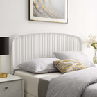 Modway - Nova Métal Tête de lit complète - Blanc-Construction en fer revêtu de poudre