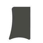 Manhattan Comfort - Coney commode moderne mi-siècle 27,55" gris - lot de 2-Assemblage à domicile requis Tout le matériel inclus