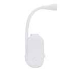 Evry - mini lampe de lecture rechargeable avec clip intégré et col flexible - Blanc-Le col flexible vous permet d'ajuster l'angle et la direction