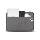 JCPal - Pochette de style professionnel pour MacBook Air, MacBook Pro, 13 po, gris-Extérieur en nylon imperméable