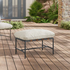 Modway - Raya Terrasse extérieure Boucle Ottoman in Ivoire-Sangles de bandoulière en polyuréthane