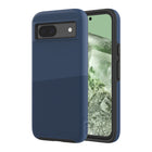 AXS - PROTech Plus étui mince anti-choc avec double couche pour Google Pixel 8a - Bleu Astral-Résistant aux chutes jusqu’a 10 pieds