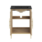 Modway - Awaken 24" Vanette de salle de bain - Noir de chêne-9