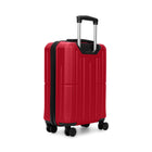 Swiss Mobility - Valise de cabine à coque rigide 21.50 po de la collection LYS - Rouge-9