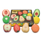 Yellow Door - Pierres de jeu sensorielles aux fruits, lot de 8-Ces pierres durables sont capables de résister aux traitements les plus durs et sont comme neuves une fois nettoyées