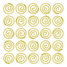 JAM Paper - Trombones circulaires - trombones ronds - jaunes - paquet de 50-Ces trombones colourés sont parfaits pour organiser les papiers à la maison, à l'école ou au bureau