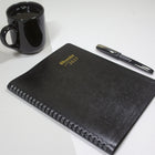 Brownline - 2027 agenda mensuel 14 mois couverture souple – 8 7/8 po x 7 1/8 po – noir-Noir