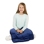 Bouncyband - Coussin sensoriel lesté confortable et portable de 5 lb-Apaisant : Le bleu avec des picots doux d'un côté et une surface verte lisse et soyeuse de l'autre, ainsi que l'intérieur lesté, créent une combinaison d'entrées sensorielles réconfortantes pour que les enfants se sentent plus en sécurité