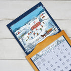 Lang - 2026 Folk Art Calendrier Mural Deluxe Mensuel - 30,5 cm l x 30,5 cm H - Anglais-Téléchargement de fonds d'écran pour bureau sur 12 mois disponible