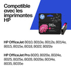 HP - Cartouche d'encre d'origine, magenta 910XL-Haut rendement