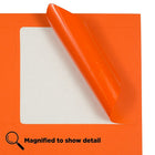JAM Paper Étiquettes adresse pour le courrier, 4 x 3 1/3 po, orange cosmique Astrobright, 240/pqt-4