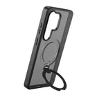 AXS - PROShield Stand MagSafe Compatible pour Samsung Galaxy S26 Ultra - Fumé-Pied rotatif à 360° pour visionnement en mode portrait ou paysage 