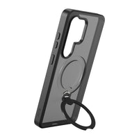 AXS - PROShield Stand MagSafe Compatible pour Samsung Galaxy S26 Ultra - Fumé-Pied rotatif à 360° pour visionnement en mode portrait ou paysage 